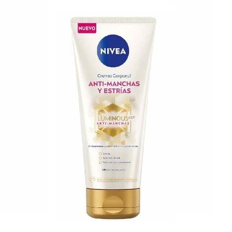 Nivea Crema Corporal Luminous 630 Anti manchas y estrias x 200 mL Farmex-Pluxee-Persistente